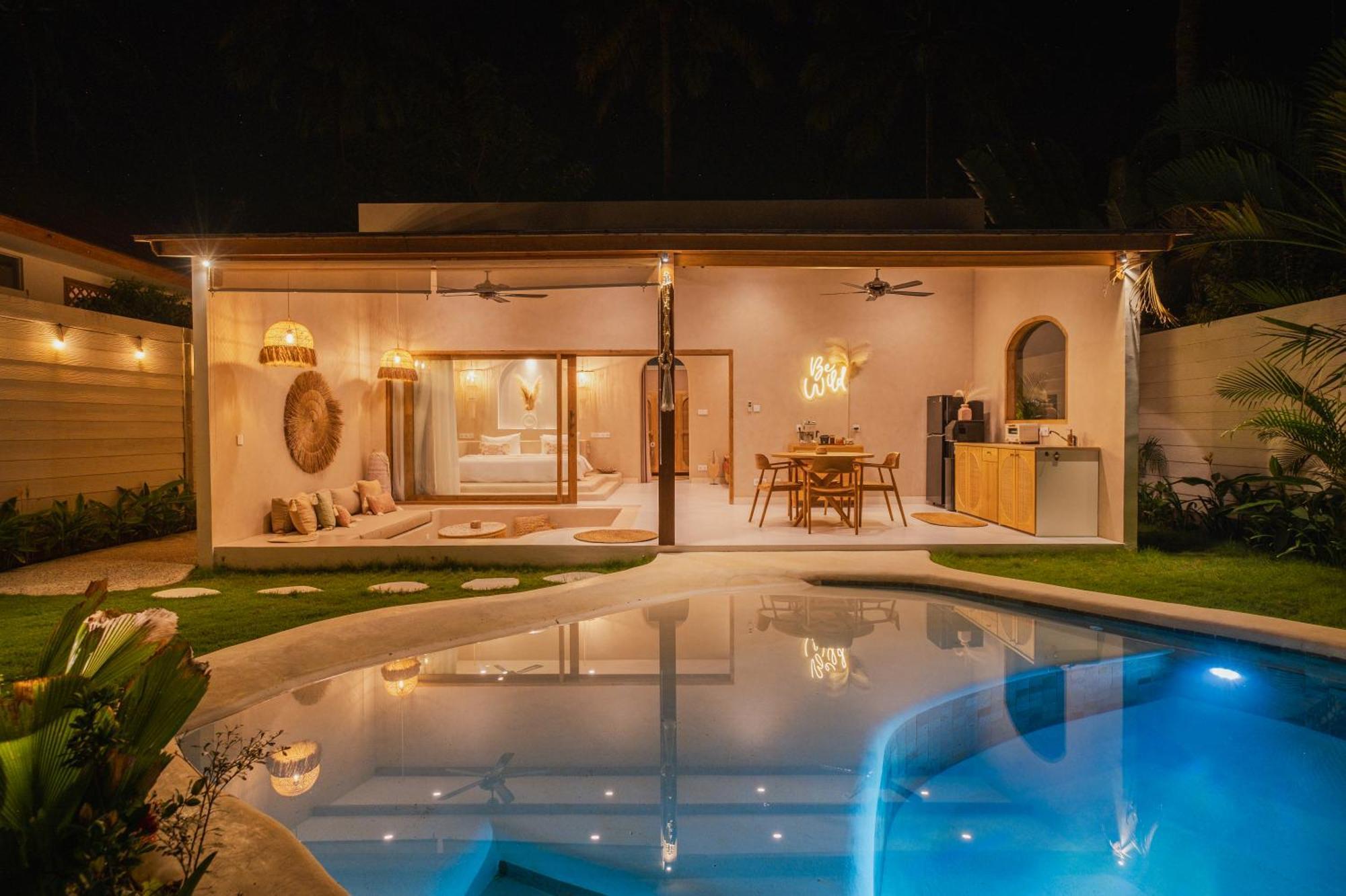 Gili Boho Villas - Aesthetic Private Pool Villas Gili Trawangan Dış mekan fotoğraf
